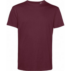 B&C E150 Ανδρικό Διαφημιστικό T-shirt Κοντομάνικο μπορντο