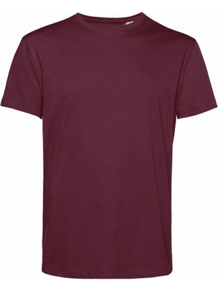 B&C E150 Ανδρικό Διαφημιστικό T-shirt Κοντομάνικο μπορντο