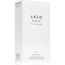 Lelo HEX Original Προφυλακτικά Λεπτά με Λιπαντικό 12τμχ