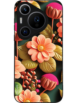 Sonique 3D Flower Series Back Cover Salmon (Huawei Pura 70 Pro)
