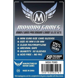 Mayday Sleeves - Mini Euro Premium 45x68mm (50 Θήκες)