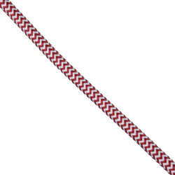 77614 Στρογγυλό Υφασμάτινο Καλώδιο 1m 2 x 0.75mm Dublo Άσπρο Κόκκινο