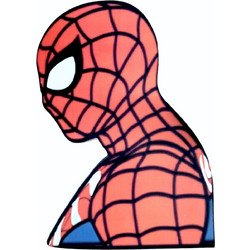 Ξύλινο επιτοίχιο φωτιστικό Spiderman
