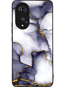 Sonique Marble Series Θήκη (Honor 50 5G / Nova 9) Μωβ Γκρι