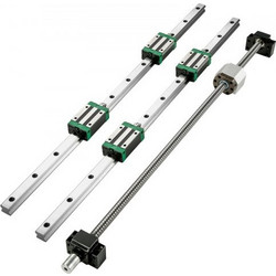 VEVOR Οδηγός Γραμμικής Κίνησης HGR20 1700mm με RM1605 1700mm και Κιτ BF12/BK12 για CNC Router/Τόρνους/Φρέζες ZXDGTZHGR20-17001V0