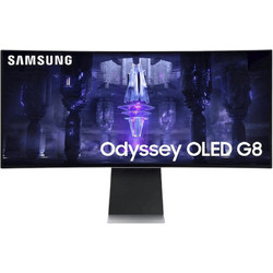 Samsung Odyssey G8 LS34DG850SU Ultrawide OLED HDR Curved Smart Gaming Monitor 34" 3440x1440 QHD 175Hz 0.03ms