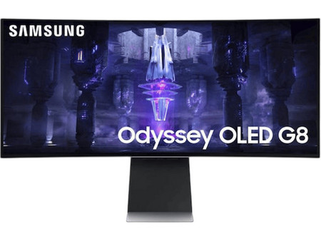Samsung Odyssey G8 LS34DG850SU Ultrawide OLED HDR Curved Smart Gaming Monitor 34" 3440x1440 QHD 175Hz 0.03ms