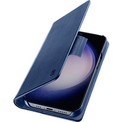 Cellularline Book Case - Case Samsung Galaxy S24 (Navy Blue) - (BOOK3GALS24B)