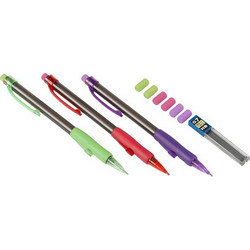 Topwrite - Mechanical Pencil Set With Replaceable Refills + Erasers 10 Elements - (E8711252988580)