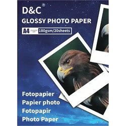 Φωτογραφικό χαρτί 180G Glossy photo paper 4R (102*152mm, 50sheets)
