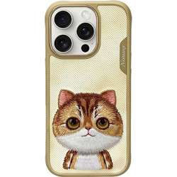 Nimmy case BIG EYED PET 2.0 Cat for IPHONE 16 Pro Max khaki