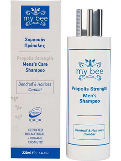 Σαμπουάν Αντρικό Propolis Strength κατά της Τριχόπτωσης & Πιτυρίδας 220ml My Bee