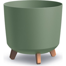PROSPERPLAST Κασπώ με πόδια TUBUS 298mm, 14Lt - Ανθρακί