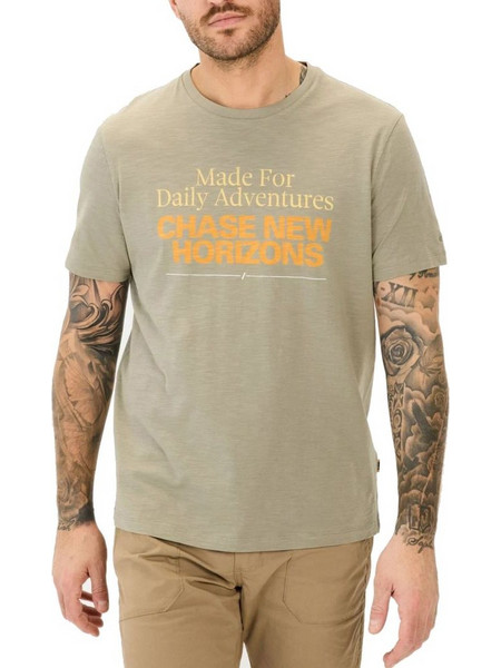 T-SHIRT CAMEL ACTIVE PRINT 409700-5T06 31 ΑΝΟΙΧΤΟ ΠΡΑΣΙΝΟ