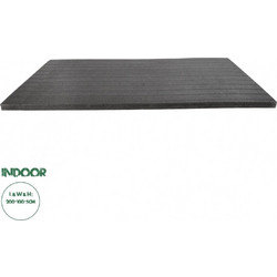 GloboStar Artificial Garden BLACK FOAM SHEET 21150 Τεχνητό Διακοσμητικό Προστατευτικό Foam