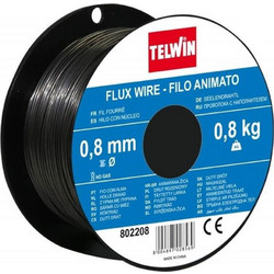 Σύρμα Ηλεκτροσυγκόλλησης ARGON (Flux) 0.8mm 0.8Kg TELWIN