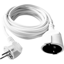 Bormann ΒΟRMANN BCR2205 Προέκταση Καλωδίου Σούκο 10m 3x1.5mm, Λευκή