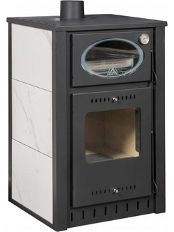 Alfatherm ALC02-S Ceramik Ατσάλινη Ξυλόσομπα με Φούρνο 11kW