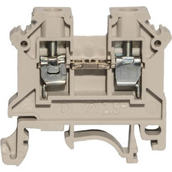 SCREW TERMINAL BLOCK 2,5MM2 HF PA66 UL94, GREY