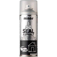 MINOS SEAL ASPHALT SPRAY ΜΑΥΡΟ 400ML (9215)