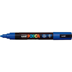Uni-Ball Μαρκαδοροι Posca Pc-5M Medium Blue (PC5MMBL) (UNIPC5MMBL)