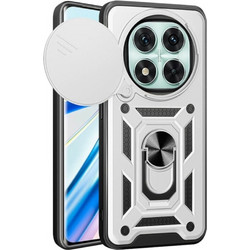 Bodycell Armor Slide Θήκη Κινητού Silver (Xiaomi Redmi Note 14 Pro 5G / Poco X7)