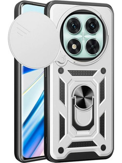 Bodycell Armor Slide Θήκη Κινητού Silver (Xiaomi Redmi Note 14 Pro 5G / Poco X7)