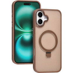 TUNIQ iPhone 16 Plus Back cover case - Magsafe - Ringstand - Gold