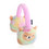 Lazerbuilt Squishmallows Plush Leonard Ασύρματα Bluetooth Παιδικά Ακουστικά Over Ear Πολύχρωμα