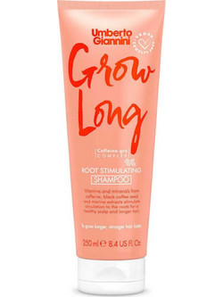 Umberto Giannini Grow Long Hair Lengthening With caffeine Σαμπουάν για Όγκο 250ml