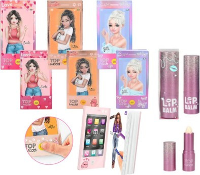 TOPModel Mini Colouring Book With Sound (0412903 ) and Lipbalm BEAUTY and ME (0412349 )