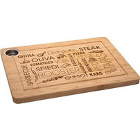 Ξύλινη Επιφάνεια Κοπής από Μπαμπού 38 x 28 cm 125130A 5Five Simply Smart