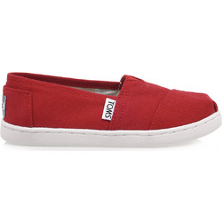 TOMS ΕΣΠΑΝΤΡΙΓΙΕΣ SA75W0731701 - ΚΟΚΚΙΝΟ 10010534-RED RED CNVS YT ALPR ESP