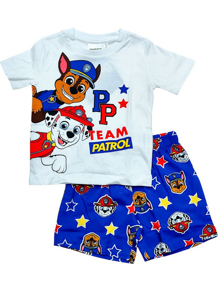 ΠΙΤΖΑΜΑ ΑΓΟΡΙ DISNEY PAW PATROL 002662 ΑΣΠΡΟ (2-6 ΕΤΩΝ)