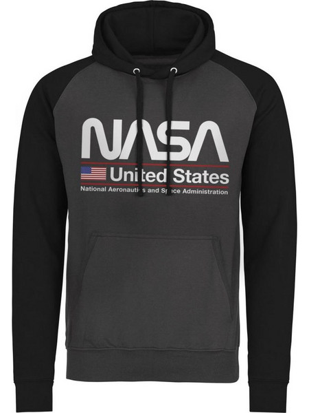 NASA - Baseball Sweat Hoodie - United States - (S)