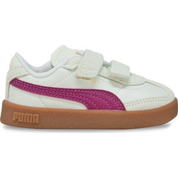 Puma Club II Era V Παιδικά Sneakers Λευκά Μωβ 402308-11