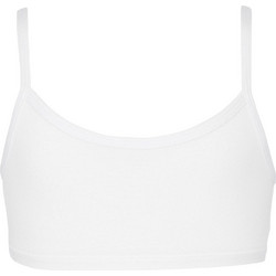 Cotonella παιδικό/εφηβικό μπουστάκι (8-14 ετών) - AB299-E501-00001 Λευκό