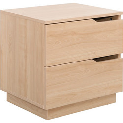 Κομοδίνο Verena I σε φυσική απόχρωση 48x40x48εκ