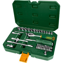 ΚΑΣΤΑΝΙΑ ΜΕ ΚΑΡΥΔΑΚΙΑ 1/4" ΣΕΤ 45 ΤΕΜ JADEVER JDST4D45 - 400577
