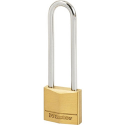 MasterLock Λουκέτο συμπαγές μπρούτζινο 50mm μακρύλαιμο 64mm