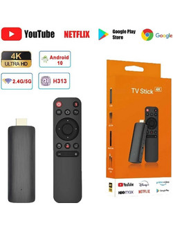 Smart TV Stick 4K 1080P WiFi 6 2.4/5.8G TV Dongle για Google-YouTube-NETFLIX-Network-Media Player