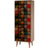 HomeMarkt Παπουτσοθήκη Ξύλινη Sonoma Μ50xΠ38xΥ135cm HM8954.01