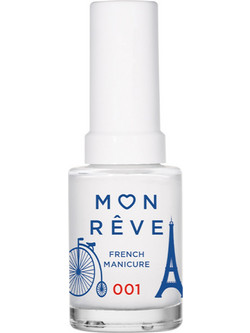 Mon Reve French Manicure 001 White Tip Βερνίκι Νυχιών Μακράς Διαρκείας 13ml