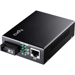 Cudy MC100GSB-20B Media Converter, Sc Fiber Port, Rj-45, 20Km (MC100GSB-20B)