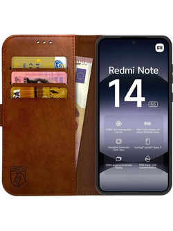 Θήκη Xiaomi Redmi Note 14 5G Rosso Element PU Πορτοφόλι - Brown (8719246476235)