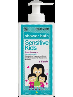 Frezyderm Sensitive Kids Shower Bath 200ml + Τσάντα Με Μαρκαδόρους