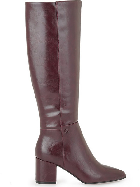 MEXX ΜΠΟΤΕΣ V279B3533145 - ΜΠΟΡΝΤΩ MI001800353W / PLUCK MILA Heeled high boot-4005 Burgundy Red
