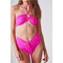 BLU4U Solids Ψηλόμεσο Bikini Slip Φούξια 22365094-06