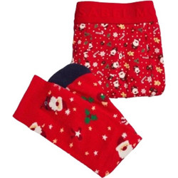 Σετ Ανδρικό Boxer-Κάλτσα Ysabel Mora X-mas - Κόκκινο