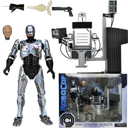 Neca Ultimate Battle Damaged RoboCop with Chair 18cm
